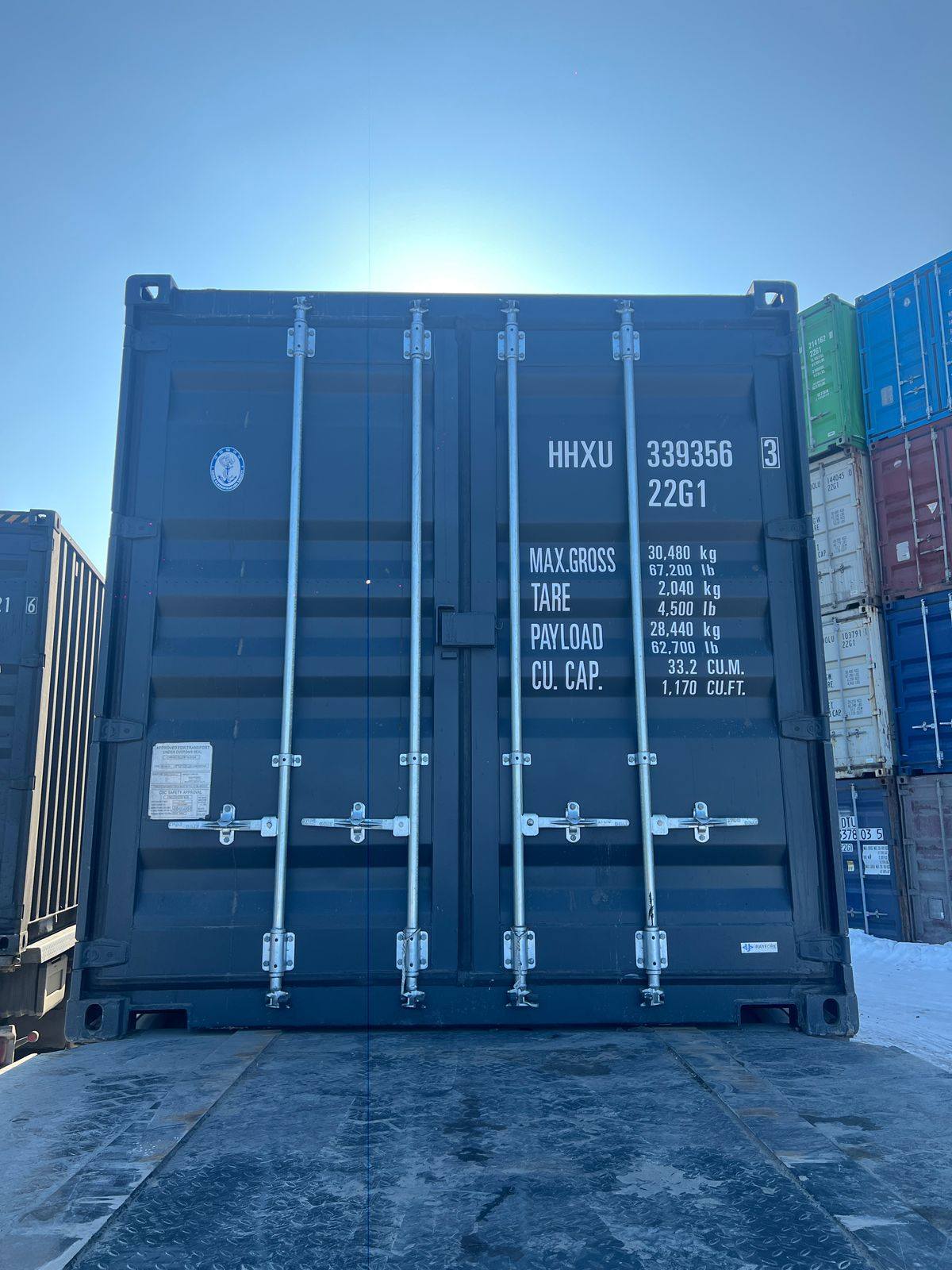 Морской контейнер HHXU3393563